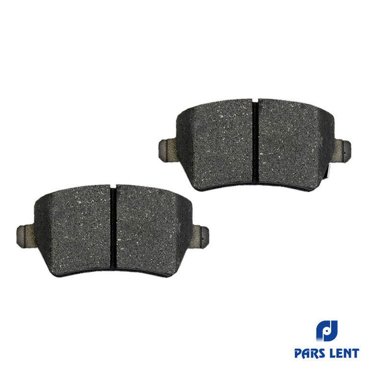 لنت ترمز دیسکی عقب خودرو لنت پارس کد 2-80196 دو جفت مناسب برای تیگو 7 DCT اکسلنت