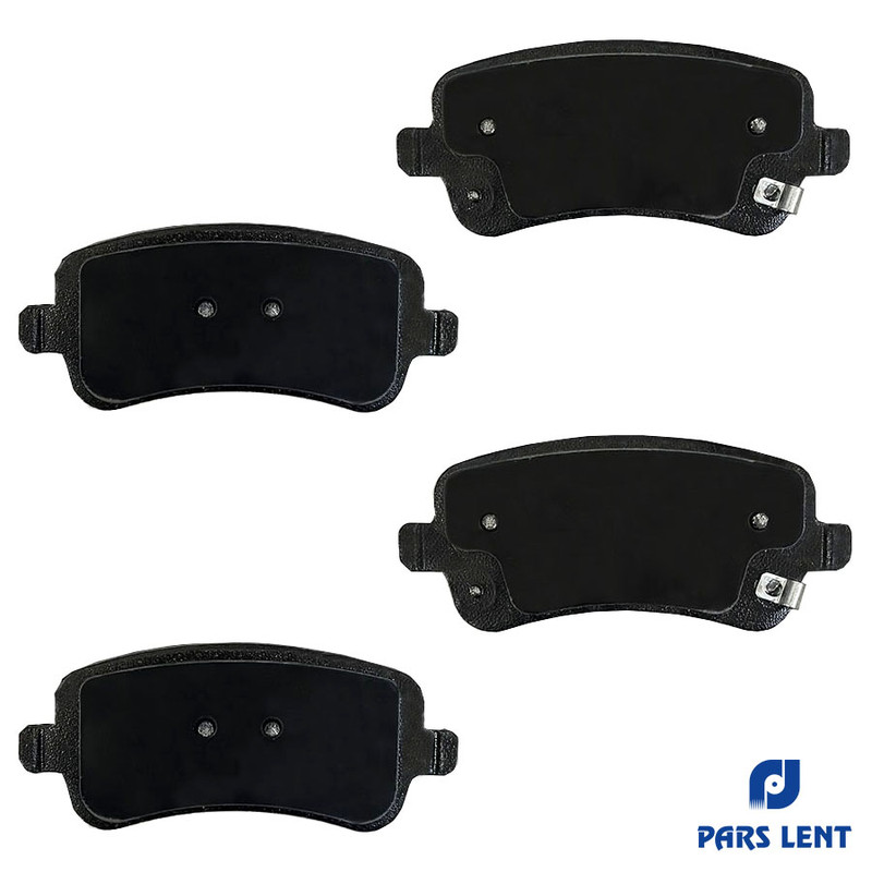 لنت ترمز دیسکی عقب خودرو لنت پارس کد 1-80210 دو جفت مناسب برای تیگو 8 پرو مکس