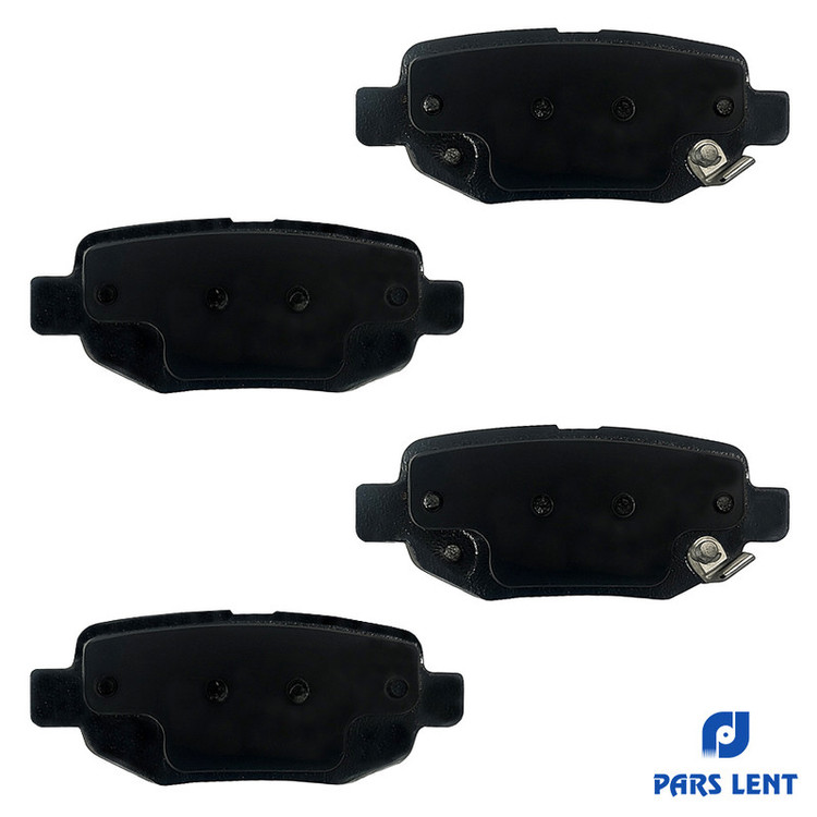 لنت ترمز عقب خودرو لنت پارس کد 4-80164 دو جفت مناسب برای ام وی ام CVT 550