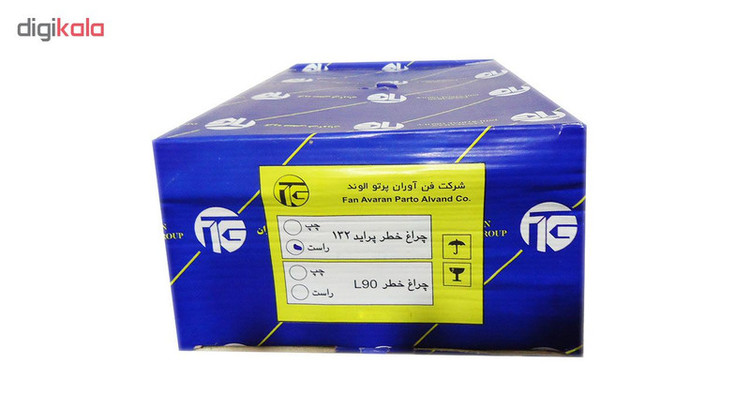 چراغ عقب راست خودرو فن آوران پرتو الوند مدل PS123 مناسب برای پراید 132