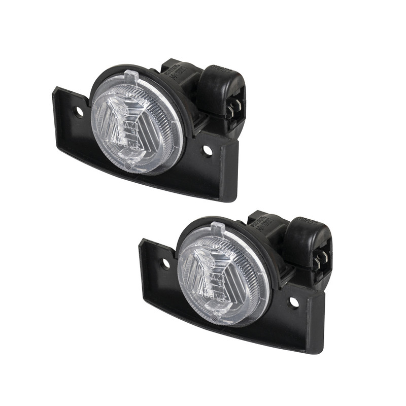 چراغ پلاک خودرو قطعه سازان کبیر مدل EK-405-30834 مناسب برای پژو 405 مجموعه 2 عددی