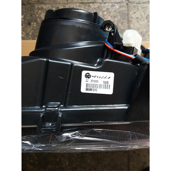 چراغ جلو راست فن آوران پرتو الوند مدل AM 5964 S131 مناسب برای پراید ۱۳۱