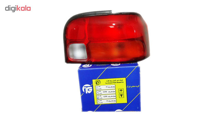 چراغ عقب راست خودرو فن آوران پرتو الوند مدل PS123مناسب برای پراید GTX