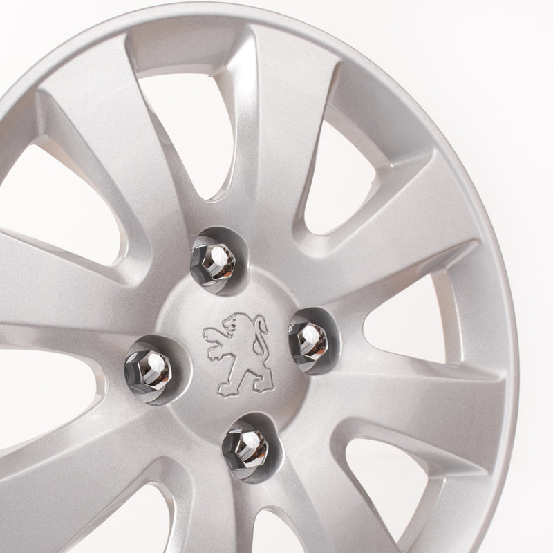 قالپاق چرخ مدل GM1000 سایز 14 اینچ مناسب برای پژو SLX بسته 4 عددی