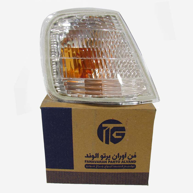 چراغ راهنما راست خودرو فن آوران پرتو الوند مدل YM110 مناسب برای پژو 405