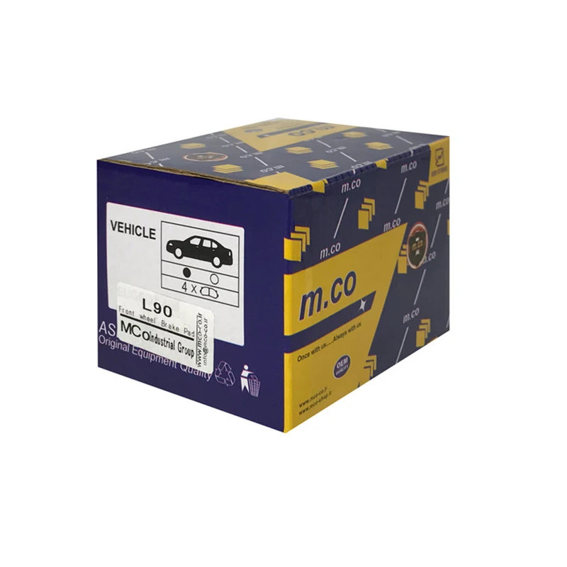 لنت ترمز جلو خودرو امکو مدل M111006 دو جفت مناسب برای ال 90