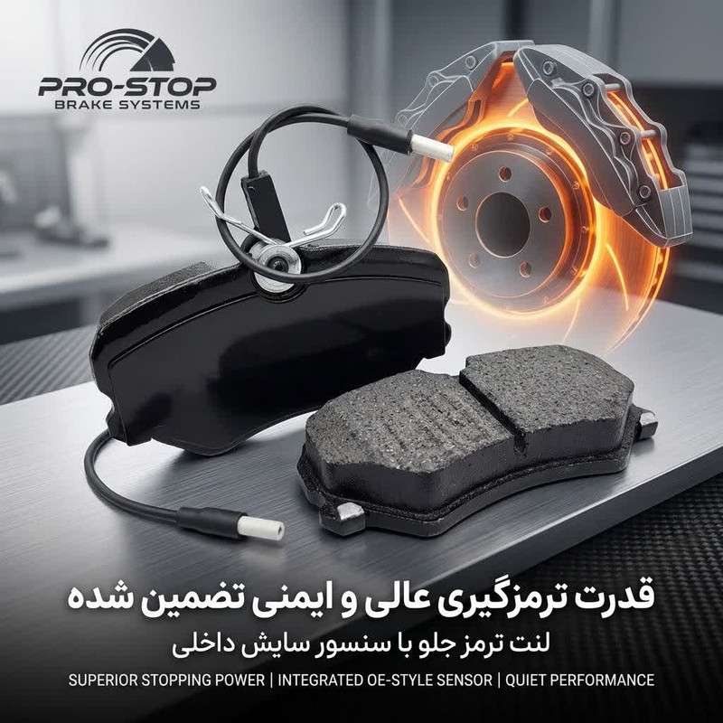 لنت دیسکی جلو خودرو آلستر کد 01 دو جفت مناسب برای 405 و سمند